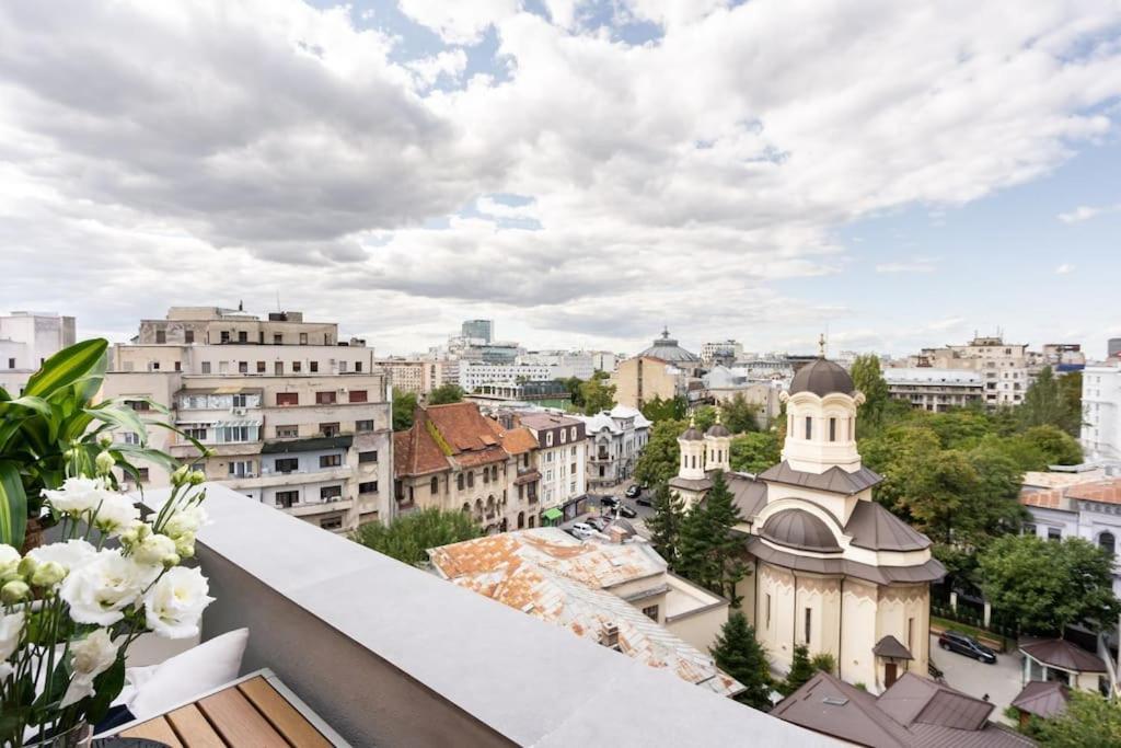 Stunning Views 2Br Midtown Flat - Charming Balcony Daire Bükreş Dış mekan fotoğraf
